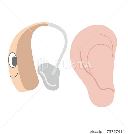 補聴器のイラスト素材集 ピクスタ