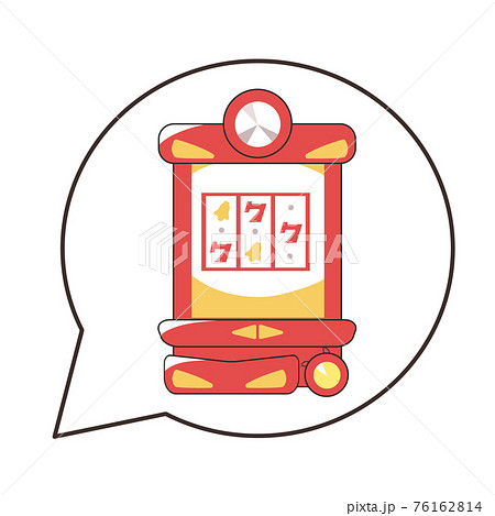 パチンコ台のイラスト素材