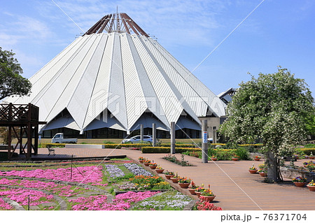 出水市ツル博物館クレインパークいずみの写真素材