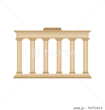 ローマ神殿様式の写真素材