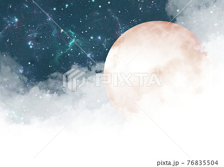 夜空 星 輝き 綺麗のイラスト素材
