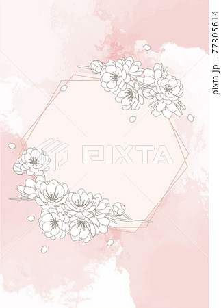 壁紙 可愛い かわいい 桃のイラスト素材