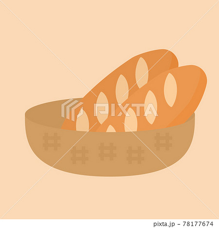 フランスパンのイラスト素材集 ピクスタ
