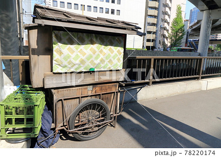 リヤカー 屋台の写真素材 - PIXTA