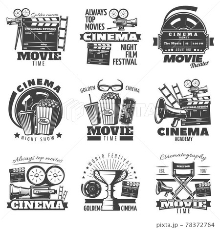 映画監督のイラスト素材