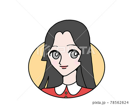 人物 女性 日本人 昭和のイラスト素材