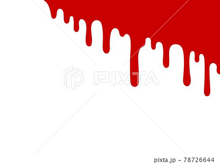 垂れる 血のイラスト素材