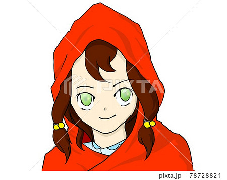人物 童話 赤ずきん キャラクターのイラスト素材