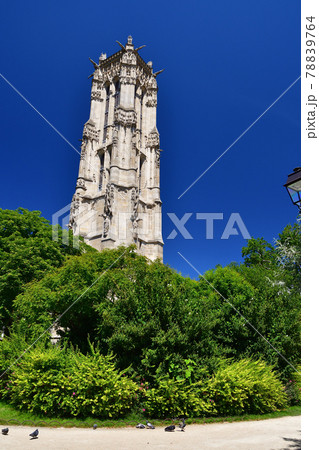 サンジャック塔の写真素材