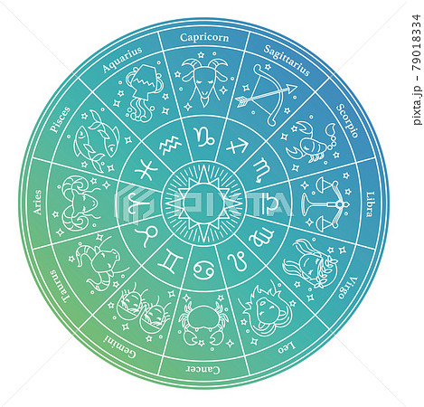 さそり座 マーク のイラスト素材