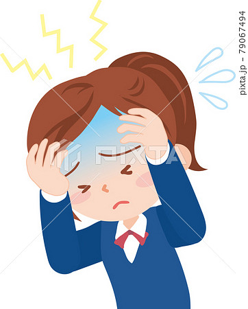 頭が悪いのイラスト素材