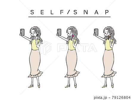 インスタ映えのイラスト素材