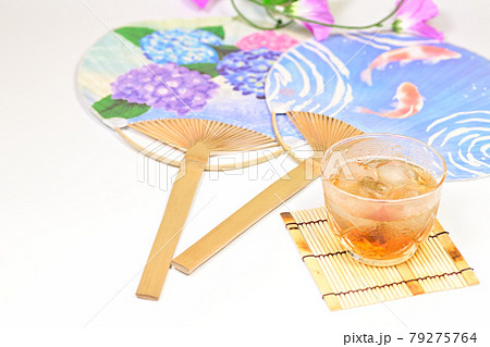 麦茶の写真素材