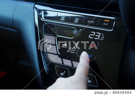 カーエアコンの写真素材