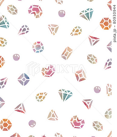 ジュエリー 宝飾品 お洒落 オシャレのイラスト素材