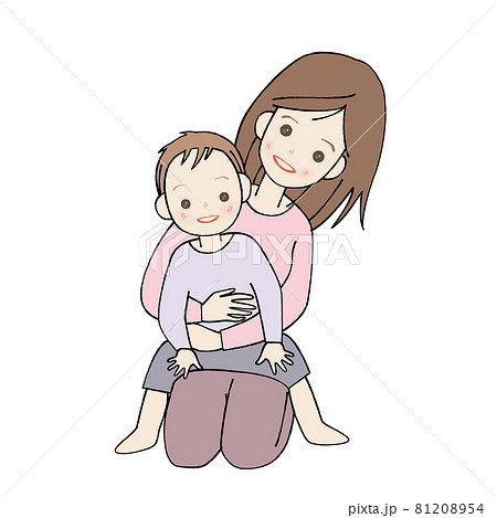抱っこのイラスト素材集 ピクスタ