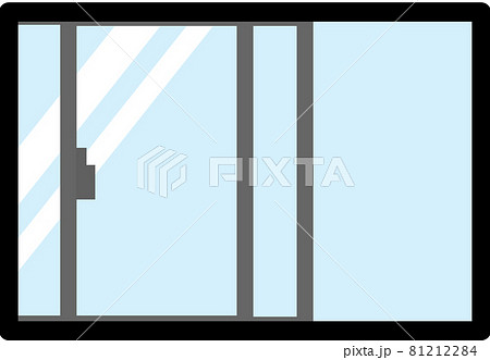 窓ガラスのイラスト素材