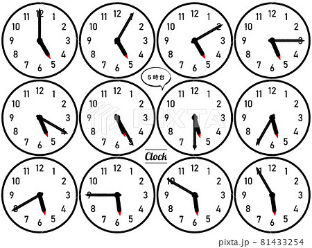 セール 5時の時計