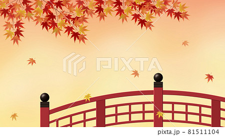 京都 橋のイラスト素材