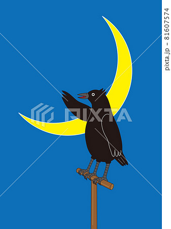 ヤタガラスのイラスト素材 ヤタガラスのイラスト素材