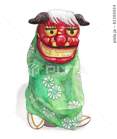 獅子舞のイラスト素材集 ピクスタ