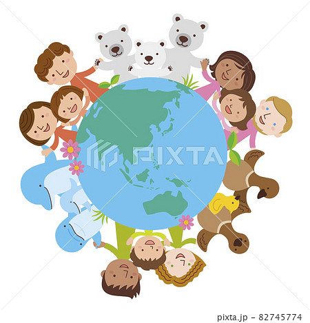 異常気象のイラスト素材