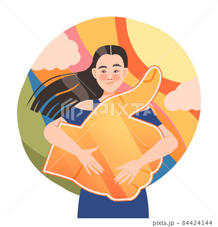 メタ認知の写真素材