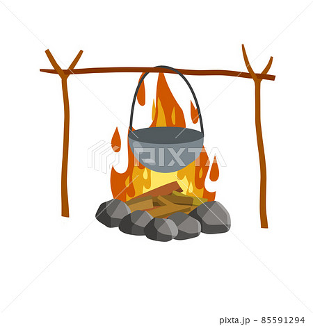 魔女の鍋のイラスト素材 魔女の鍋のイラスト素材