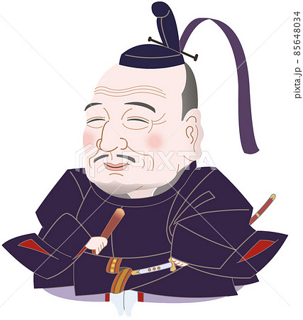 徳川家康のイラスト素材