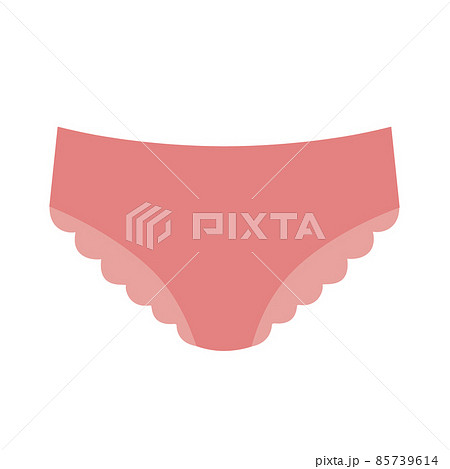 Women's cotton panties with a cute rose flower - Stock Illustration  [85824381] - PIXTA
