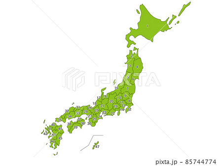 沖縄地図のイラスト素材集 ピクスタ