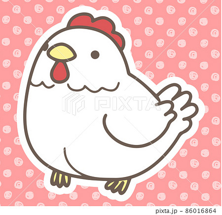 鶏 ベクター 酉 干支のイラスト素材