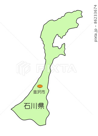 石川県のイラスト素材