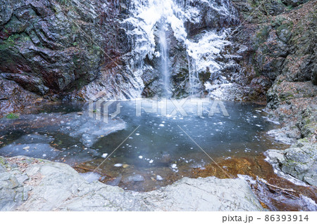 冬の奥多摩の写真素材 冬の奥多摩の写真素材