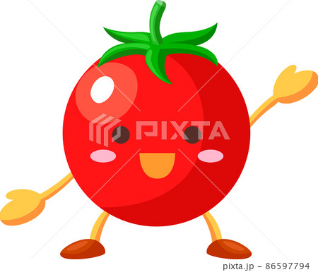 ミニトマトのイラスト素材