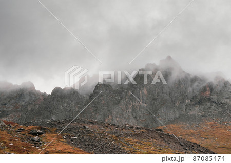 深淵な世界の写真素材