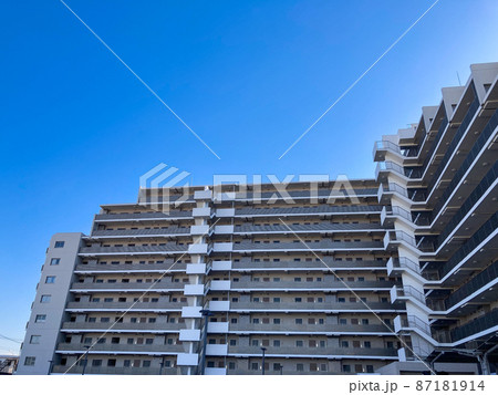 大型分譲マンションの外観イメージ