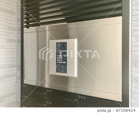 新築マンションのオートロックのイメージ