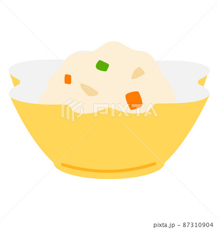 ポテトサラダのイラスト素材