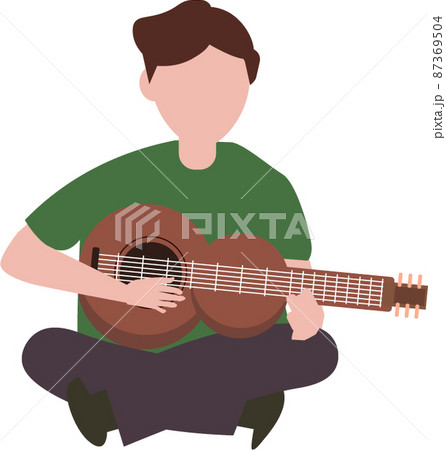 ギタリストのイラスト素材集 ピクスタ