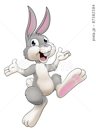 Easter Bunny In Kawaii Style And Pastel Colors. Vector Collection Of  Cartoon Rabbits In Different Poses With Eggs, Bee And Butterfly Royalty  Free SVG, Cliparts, Vectors, and Stock Illustration. Image 201428023.