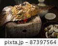 朴葉（ほうば）の味噌焼きの写真素材 [13042354] - PIXTA