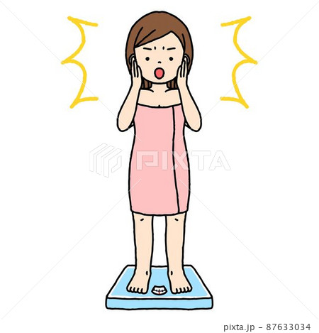 体重計のイラスト素材集 ピクスタ