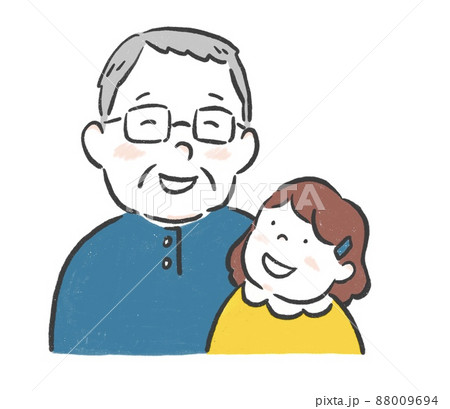 おじいちゃんのイラスト素材集 ピクスタ
