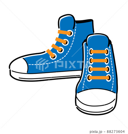 スニーカーのイラスト素材集 ピクスタ
