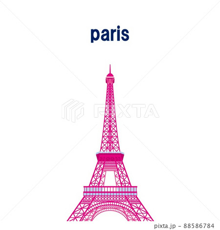 エッフェル塔のイラスト素材集 ピクスタ