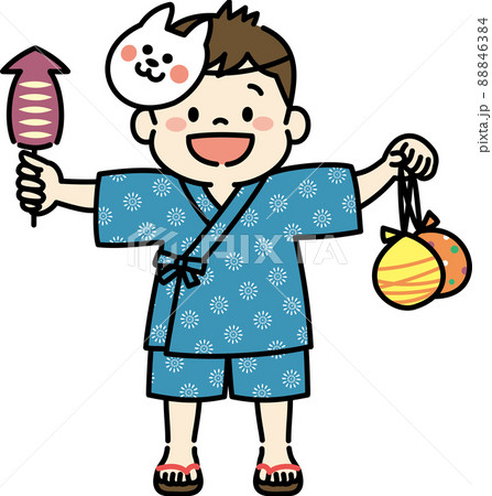 甚平のイラスト素材集 ピクスタ