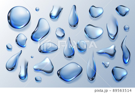 雨 ガラス 水滴 窓ガラスのイラスト素材