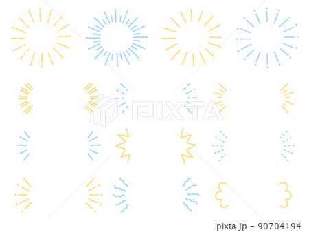 フレーム 囲み 線 手書きのイラスト素材