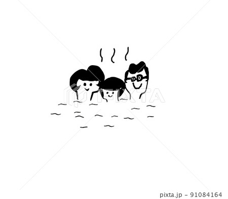 女性 温泉 入浴 人物 女の子のイラスト素材 女性 温泉 入浴 人物 女の子のイラスト素材